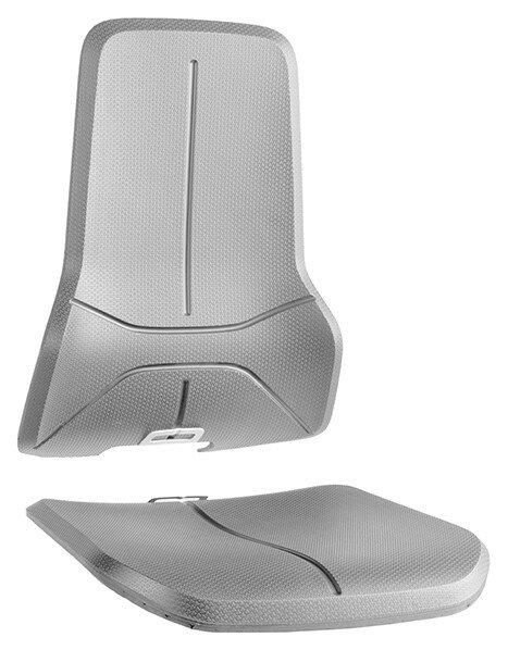 stoffering voor werkstoel Neon, integraalschuimgrijs #zoom-1