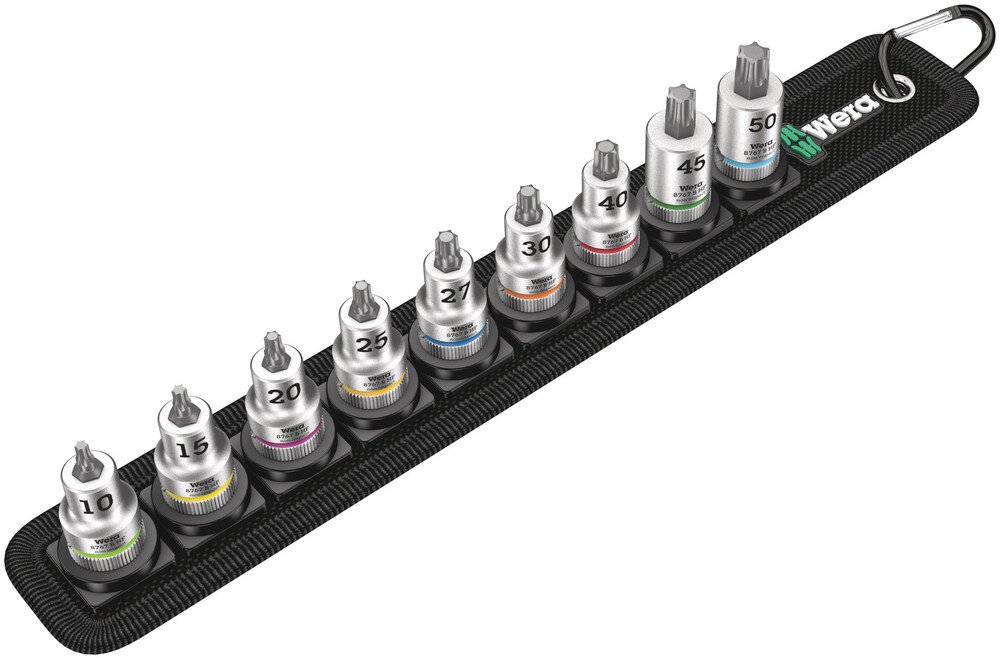 Bitnuss-Satz TORX®, mit Haltefunktion, 3/8"-Antrieb, 9-teilig #zoom-1