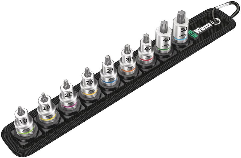Bitnuss-Satz TORX®, mit Haltefunktion, 3/8"-Antrieb, 9-teilig #1