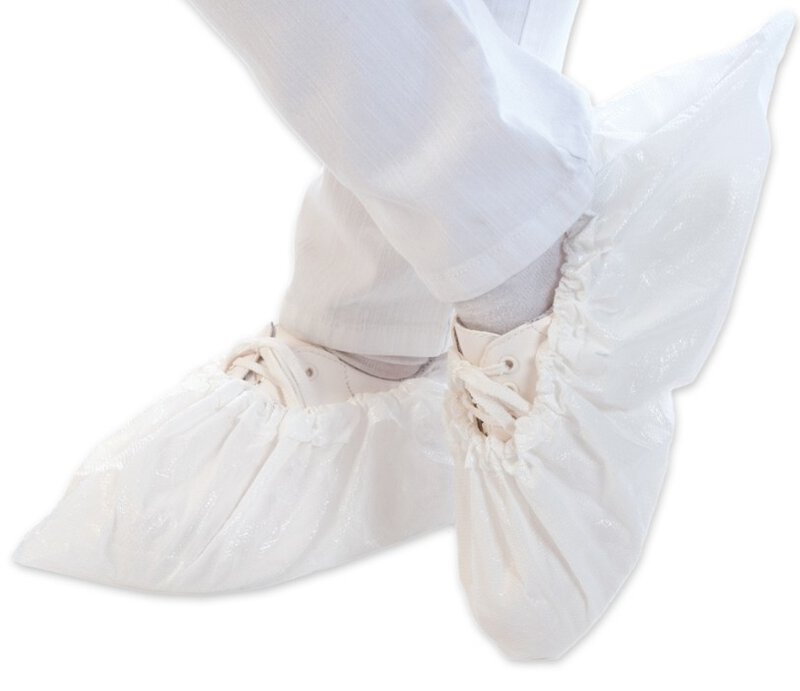 ESD overshoes, 80 pieces, PP, white