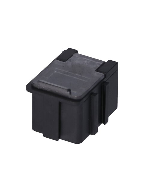 ESD SMD Box N1, 16 x 12 x 15 mm, schwarz/transparent bedampft