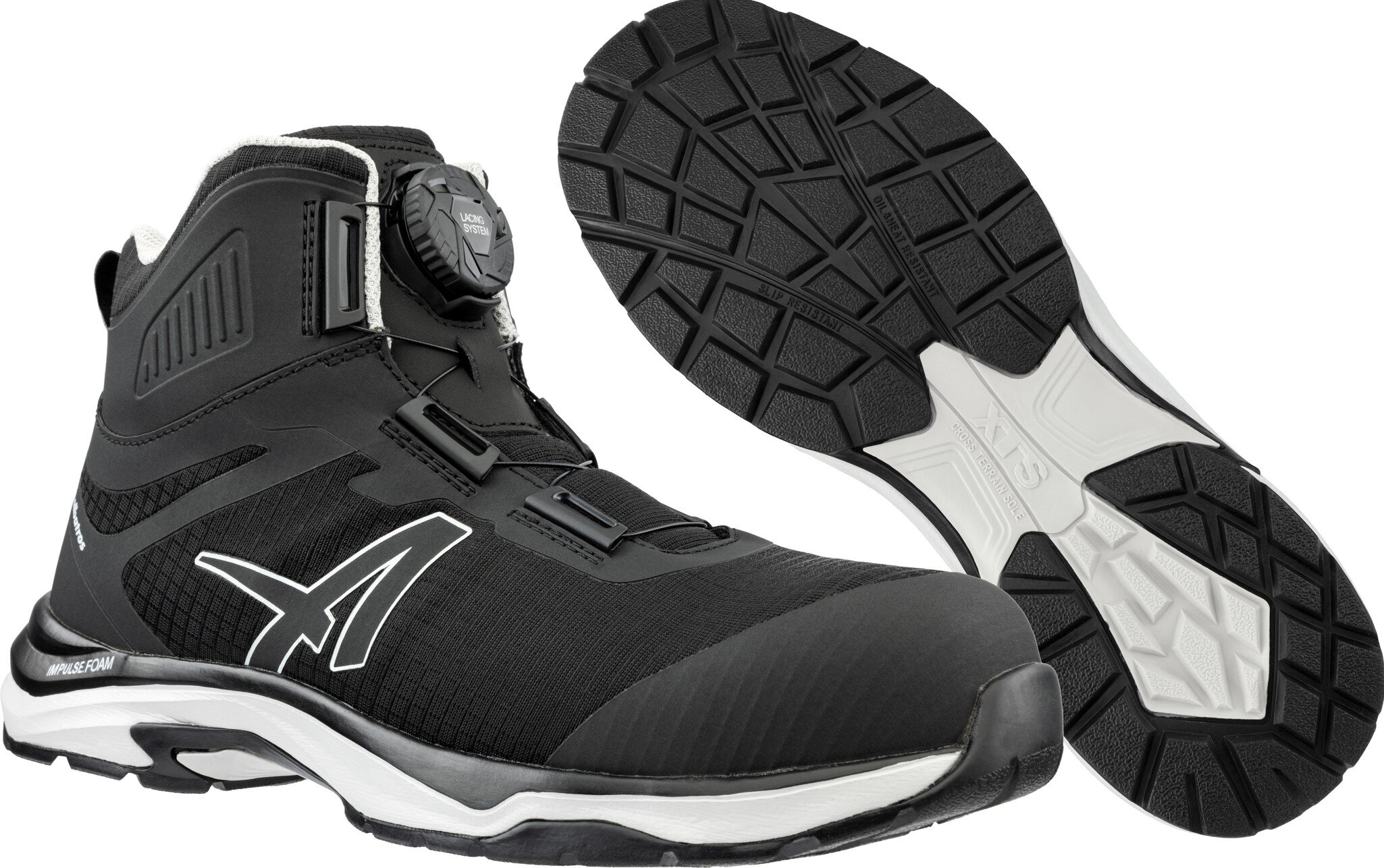 ESD Sicherheitsschuh S3S, TRAILMASTER BLK QL MID, schwarz #zoom-7