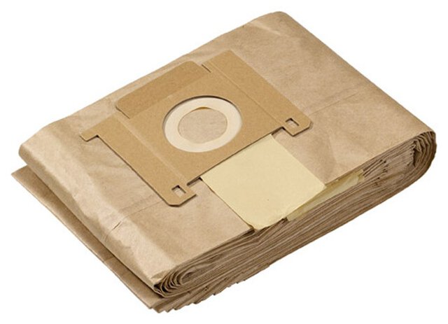 Worek do odkurzacza, 10 sztuk, brązowy