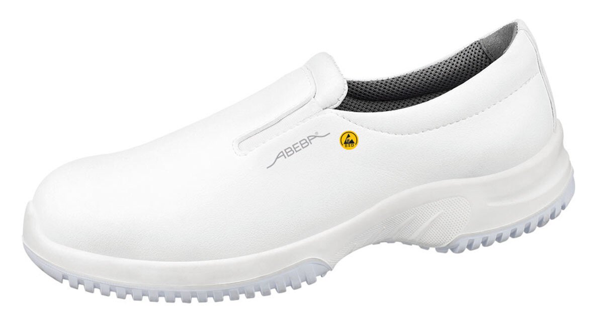 Slipper weiß ESD - 41, 31740 ESD-Sicherheitsschuhe uni6 Damen / Herren, S2 #zoom-1