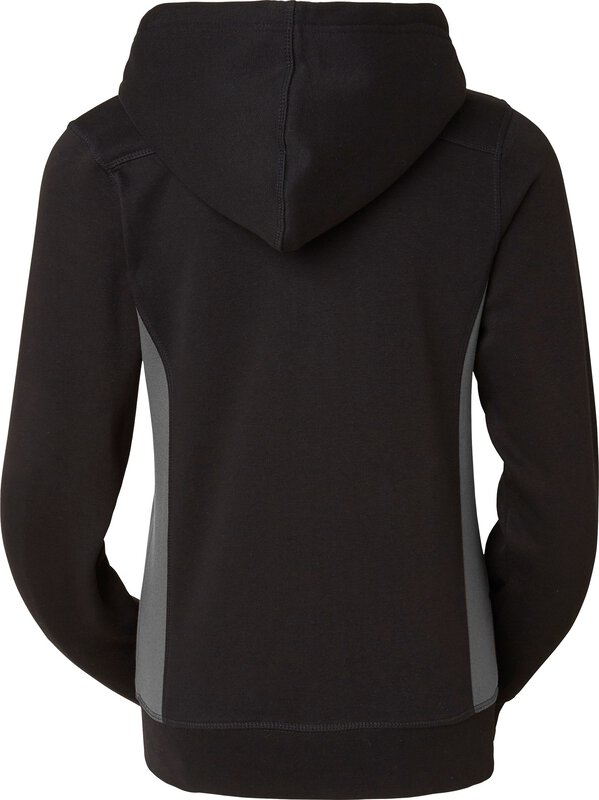 Felpa Ava Full-Zip, Donna, nero/grigio, M #3