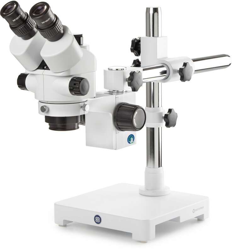 Stereomikroskop StereoBlue 1703-U, trinokular, 0,5x - 5,5x Zoom, Universalstativ