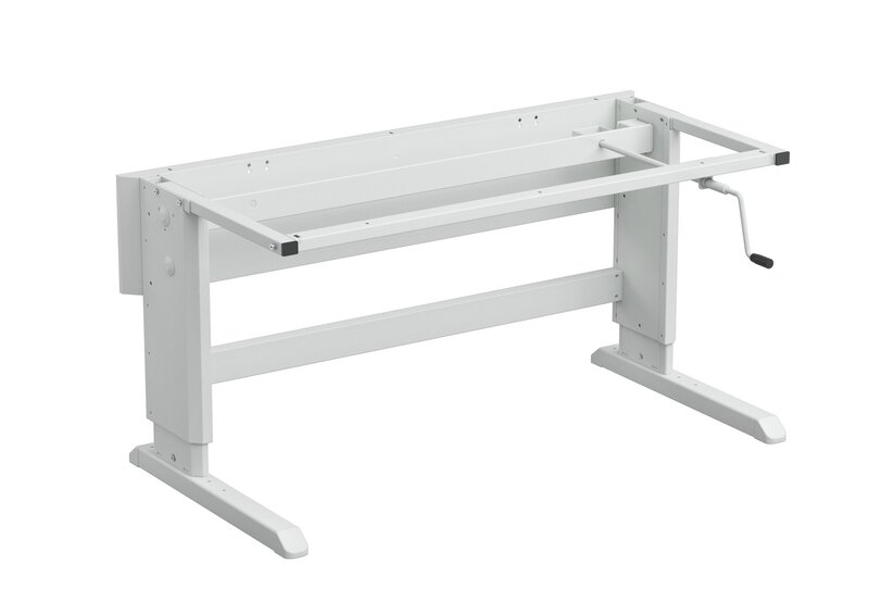 Concept-Gestell mit Handkurbel verstellbar 1200x600 mm, ESD