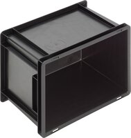 ESD Behälter New Box NB MC, Griffleisten, schwarz, 400 x 300 x 270 mm #thumbnail-3