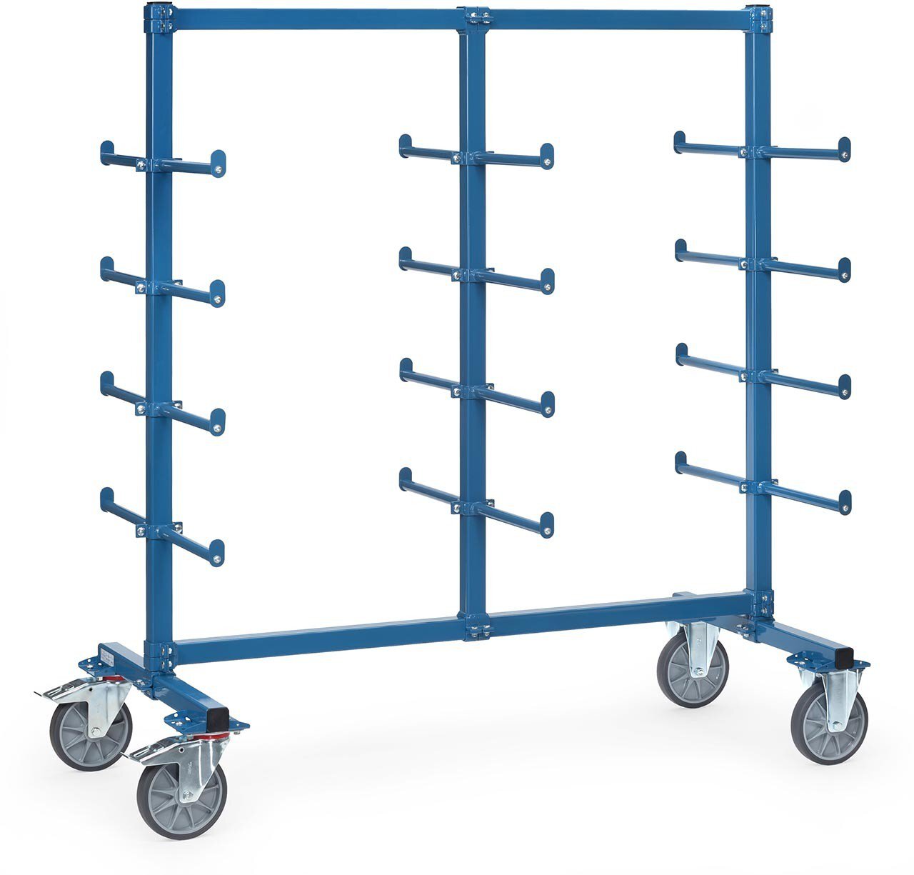 Chariot à bras porteur avec sécurité anti-déroulement 2000 x 800 mm  #zoom-1