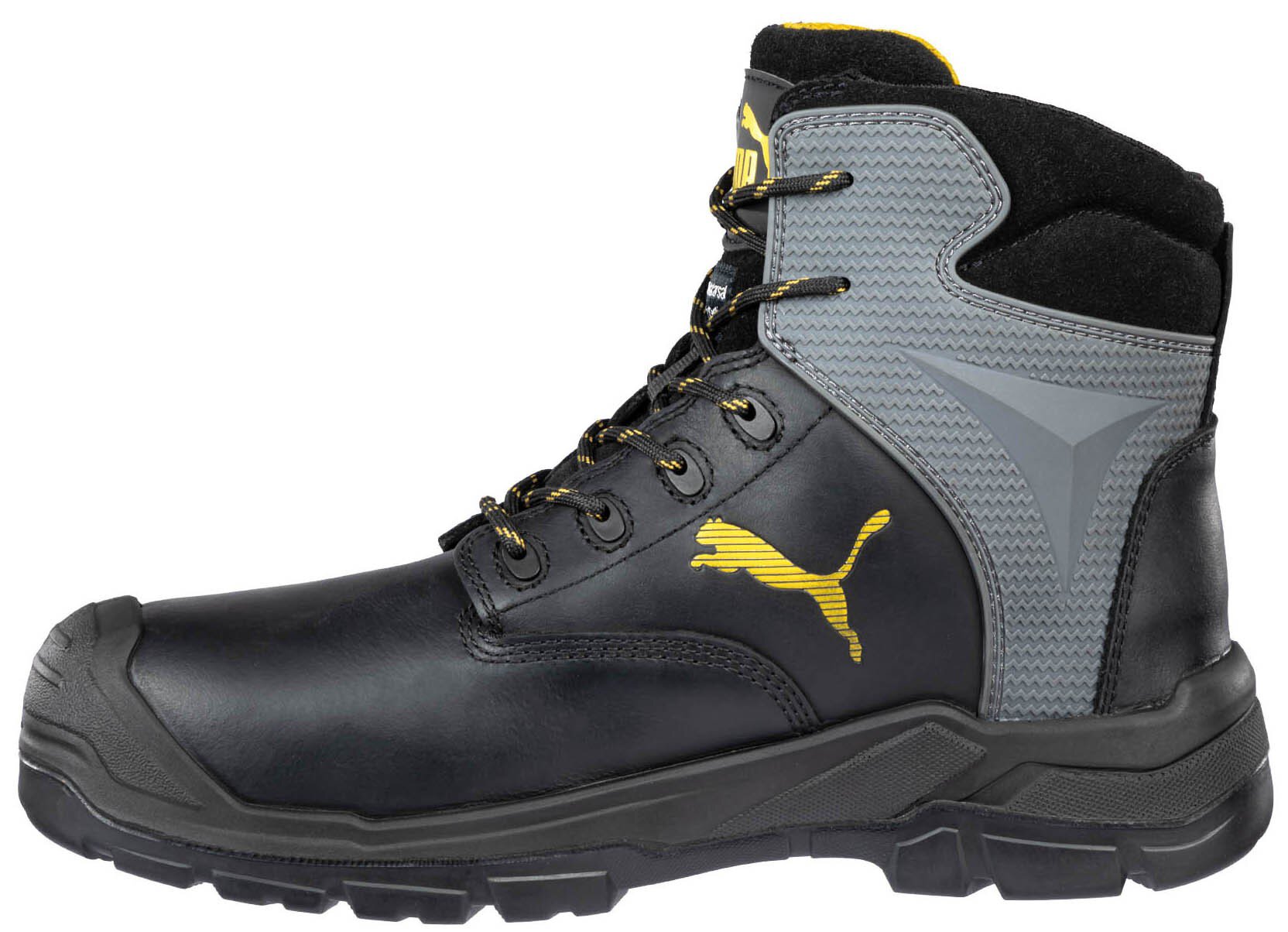 Sicherheitsschuhe S3, PUMA SAFETY, BORNEO MIT MID, schwarz #zoom-2