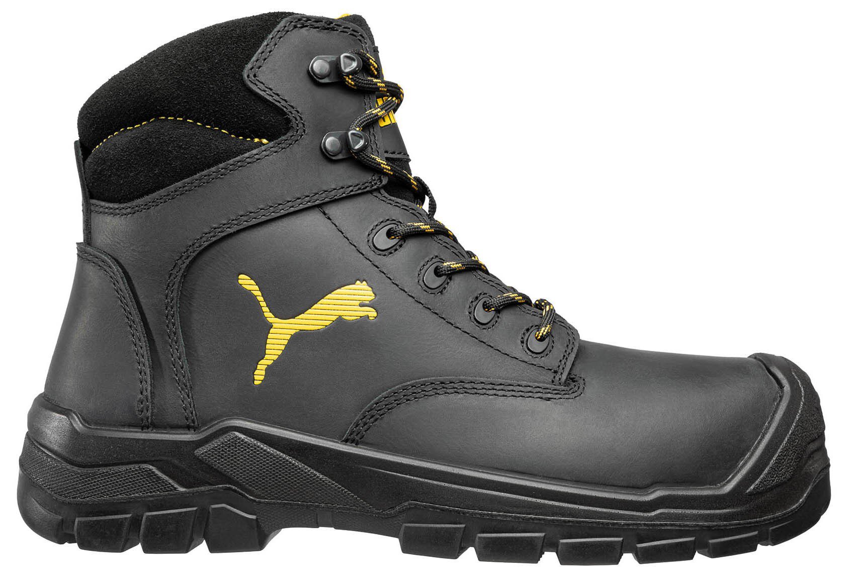 Sicherheitsschuhe S3, PUMA SAFETY, BORNEO MID, schwarz #zoom-1