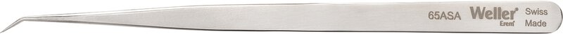 Weller Erem 65ASA Precision Tweezers Curved 50° Very Pointed Tips For Working With Extra-Small Chips And Other Miniature components #2