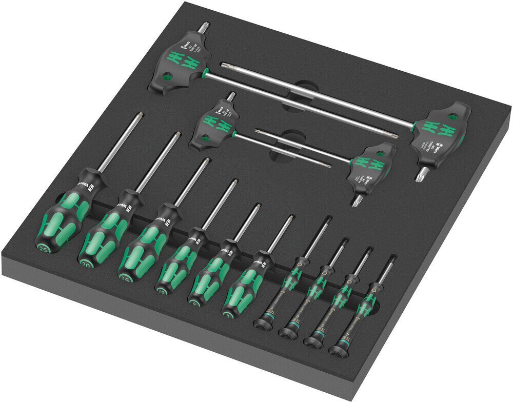 Schaumstoffeinlage TORX® HF Schraubendreher Set 1, 14-teilig #zoom-1