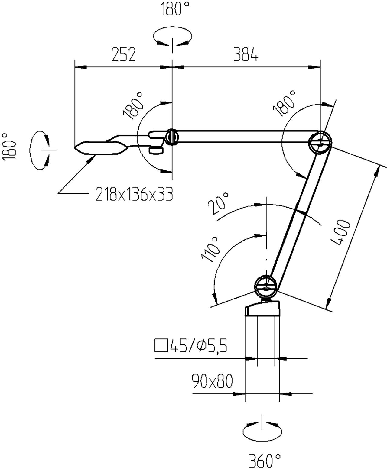 Gestängeleuchte TANEO TND 700/940/D - 12 W / 700 lm #zoom-2
