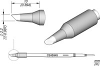 Soldeerstift afgeschuind, D: 2,2 mm, C245945 #thumbnail-1