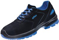ESD low shoe TX 42 2.0, S2, nubuck leather, unisex, black/royal blue, size 42 #thumbnail-1