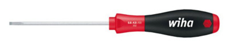Schraubendreher SoftFinish® Schlitz mit Rundklinge für tiefliegende Schrauben (00692), 4,0 mm x 100 mm