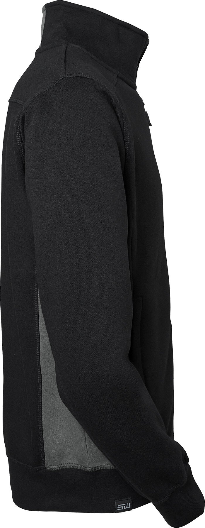 Lincoln Full-Zip Sweatshirt, Herren, schwarz/grau., S #zoom-2