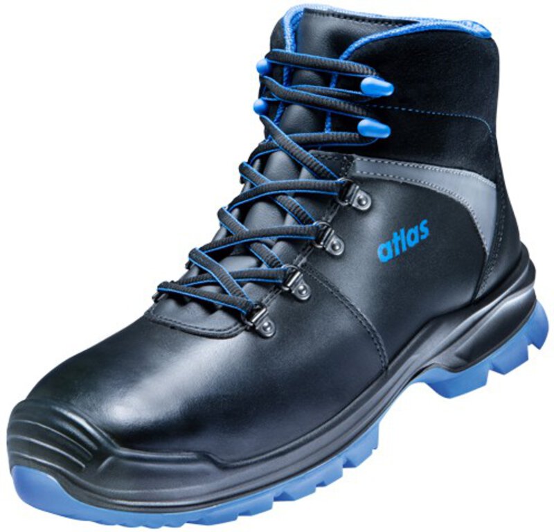 ESD Sicherheitsschuh SL 525 XP blue 2.0, S3, Glattleder, Unisex, schwarz/royal blau, Größe 36 #1