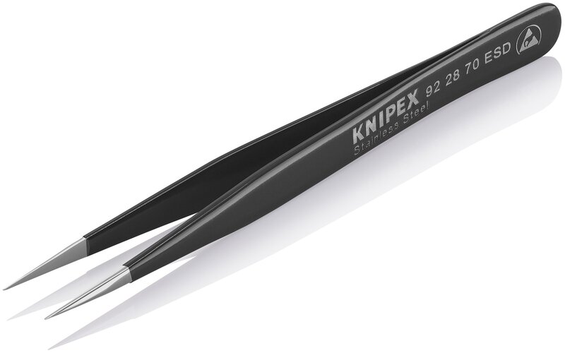 ESD precision tweezers, 110 mm #3
