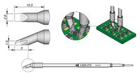 Lötspitze für Chip, abgeschrägt 2,6 mm, C420272 #thumbnail-1