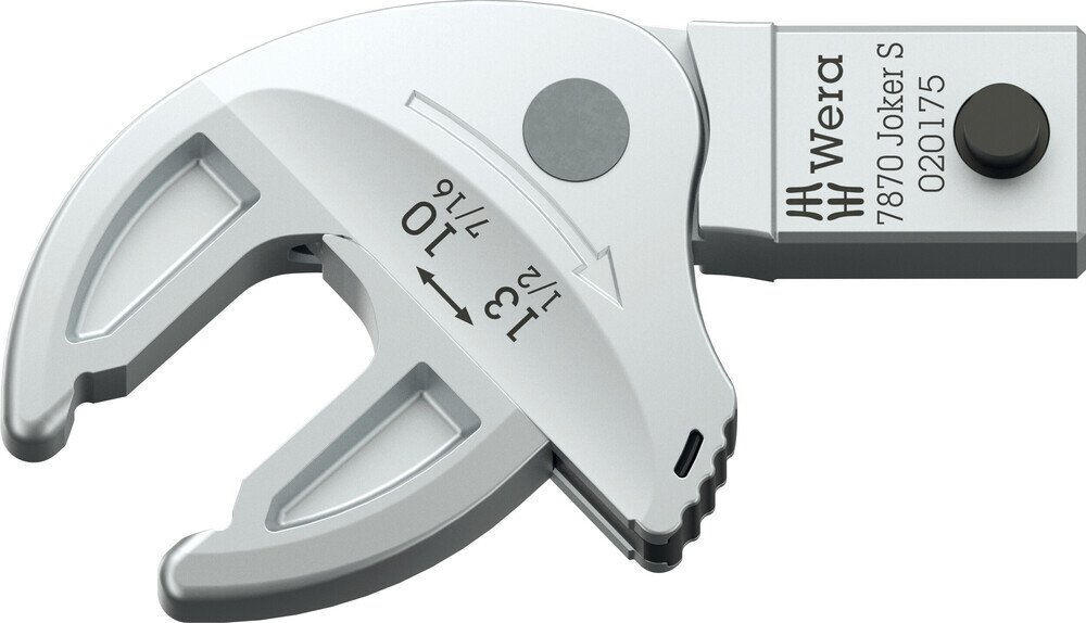 Clé à fourche à insertion auto-ajustable pour ouverture de clé 10-13 mm, 9x12 mm, 7/16-1/2", 57,7 mm #zoom-1