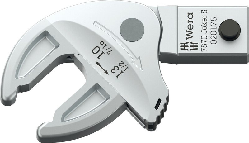 Clé à fourche à insertion auto-ajustable pour ouverture de clé 10-13 mm, 9x12 mm, 7/16-1/2", 57,7 mm #1