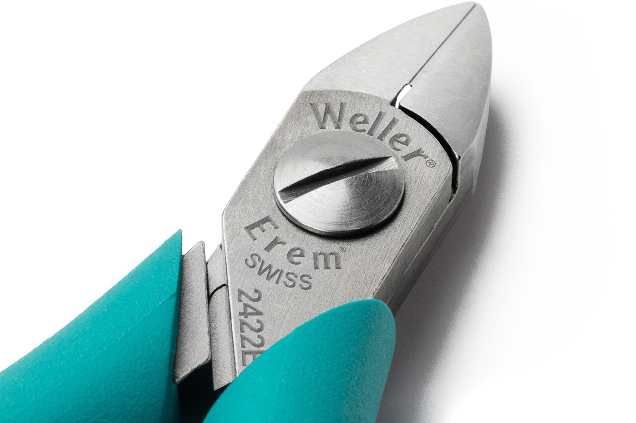 Weller Erem 2422E Side Cutter, Oval Head, with ergonomic handle,127 mm #zoom-2