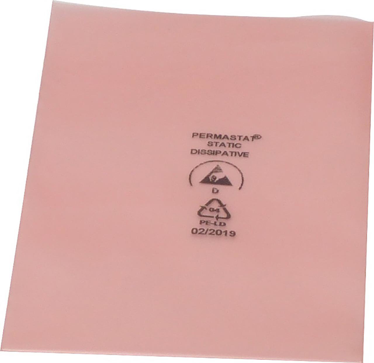 Sacchetto per imballaggio ESD PERMASTAT®, 400 x 600 x 0,1 mm, rosa #zoom-1