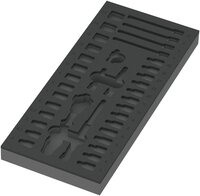 Schaumstoffeinlage 8000 A Zyklop Knarre 1/4" Set 1, ohne Werkzeug, 172 x 30 x 392 mm #thumbnail-1