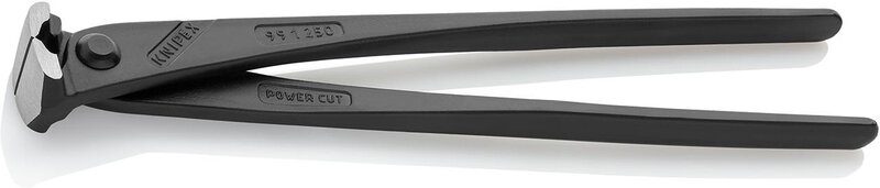 Heavy-duty power ratchet pliers, black atramentised, 250 mm #3