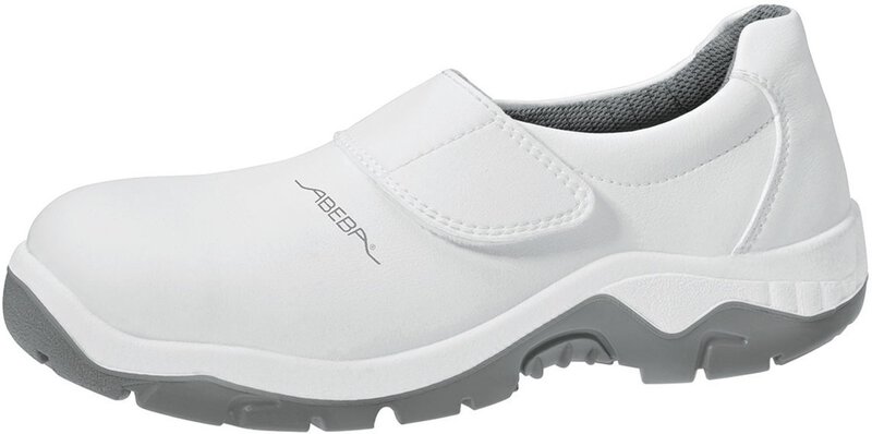Slipper weiß - 38, 2130 Sicherheitsschuhe anatom Damen / Herren, S2