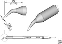 Lötspitze gewinkelt, D: 0,6 mm, C245929 #thumbnail-1