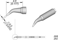 Soldeerstift conisch gebogen, D: 0,3 mm, C105 #thumbnail-1