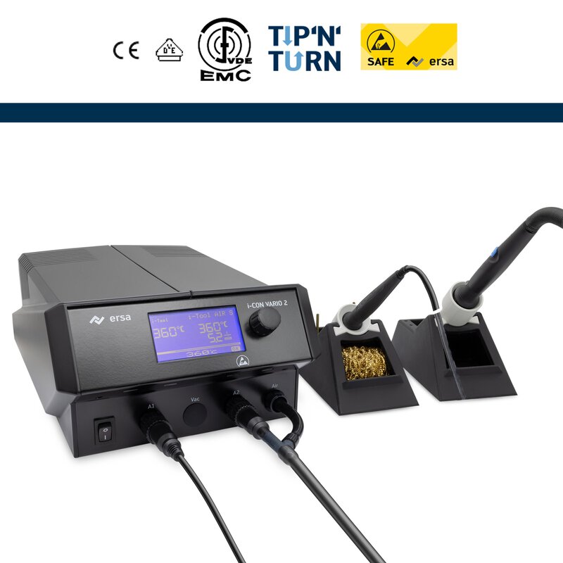 Stazione di saldatura e aria calda i-CON VARIO 2 MK2, 200W #2