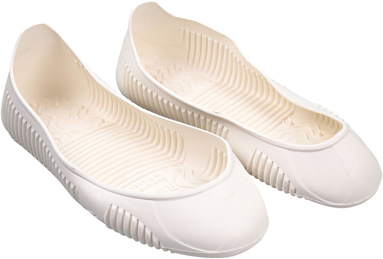 Hygostar anti-slip overshoe, latex, white, size L (41-44) #zoom-1