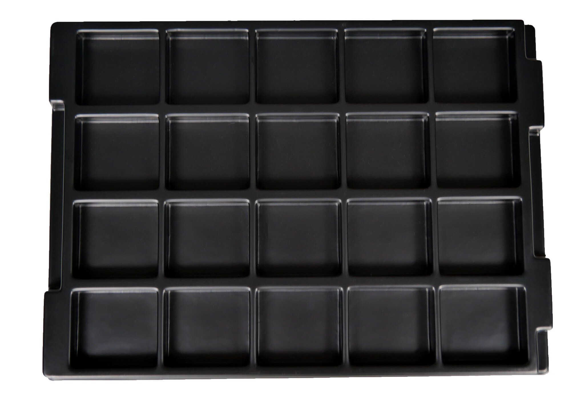 ESD insert for Euro box 1 and 2, 7 wells, 362 x 263 x 43 mm #zoom-2