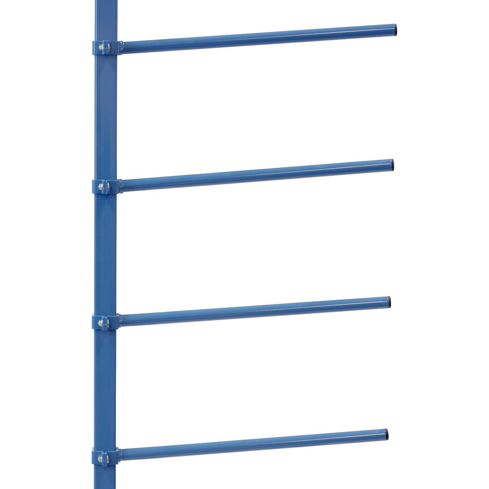 Carrello a braccio di sostegno, 1600 x 800 mm, con tubo in PVC, braccio di sostegno a 5° lungo 600 mm #zoom-3
