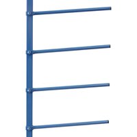 Carrello a braccio di sostegno, 1600 x 800 mm, con tubo in PVC, braccio di sostegno a 5° lungo 600 mm #thumbnail-3