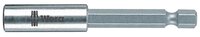 Universal-Bithalter für 1/4" Bits, mit Dauermagnet und Sprengring, 75 mm #thumbnail-1