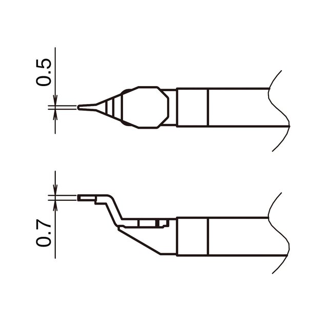 T51-I05 Aktywny grot lutowniczy