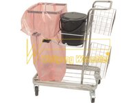 Chariot de nettoyage 900 x 550 x 1000mm, 125 litres #thumbnail-2