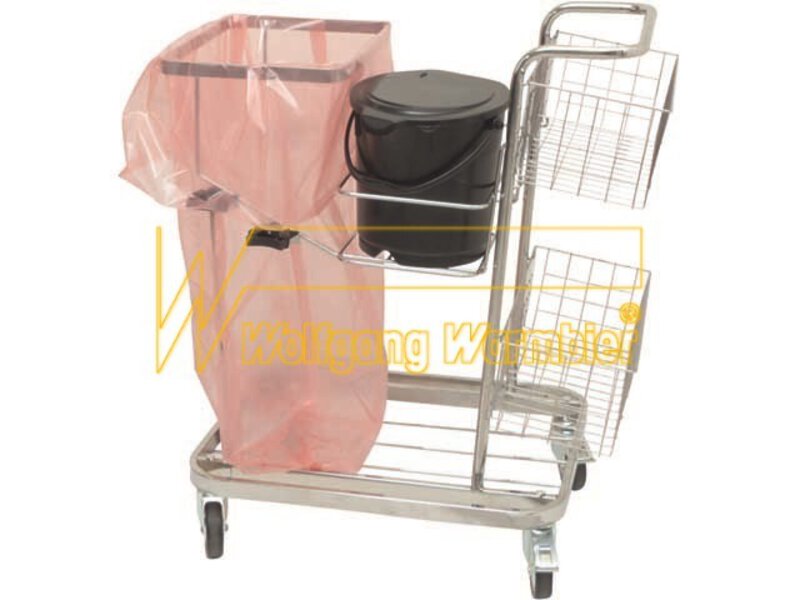 Chariot de nettoyage 900 x 550 x 1000mm, 125 litres #2