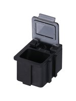 ESD SMD Box N1, 16 x 12 x 15 mm, nero/rivestito di vapore trasparente #thumbnail-5