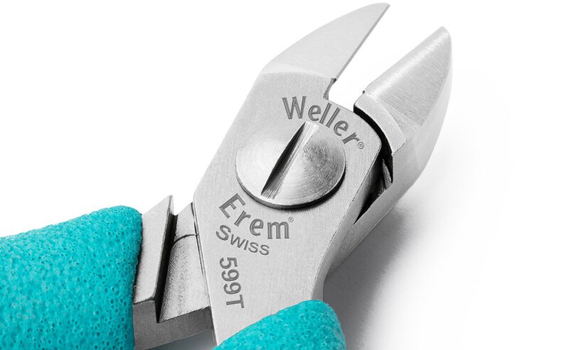 Weller Erem 599T Oval Head Side Cutter From Hard Metal Blades #2