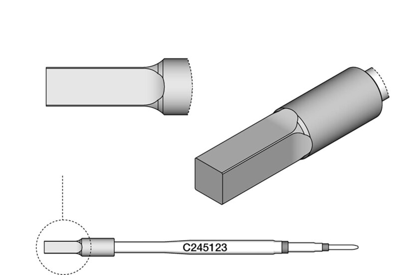 Punte per saldatura speciali serie C245, per saldatore T245
