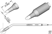 Soldering tip bevelled, D: 2.2 mm, C250414 #thumbnail-1