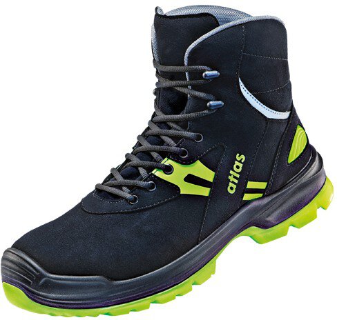 Chaussure de sécurité ESD FLASH 8265 XP, S3, Sportline, unisexe, noir/jaune fluo, taille 47 #zoom-1