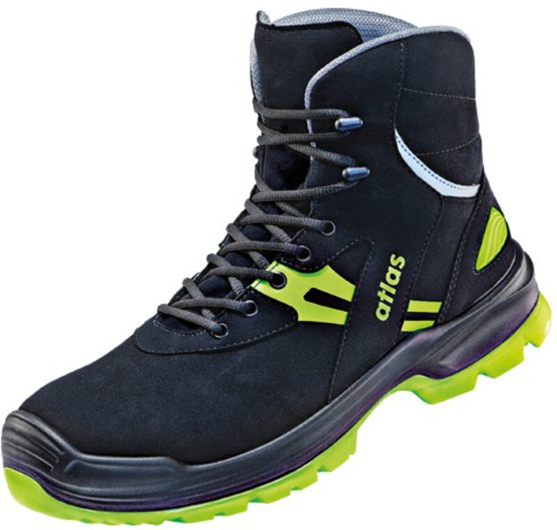 Chaussure de sécurité ESD FLASH 8265 XP, S3, Sportline, unisexe, noir/jaune fluo, taille 47 #1