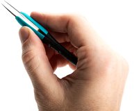 ESD Ergonomiczna pęseta precyzyjna, proste, bardzo drobne końcówki, 120 mm #thumbnail-5